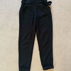 Zara Black Cropped Women's Pants